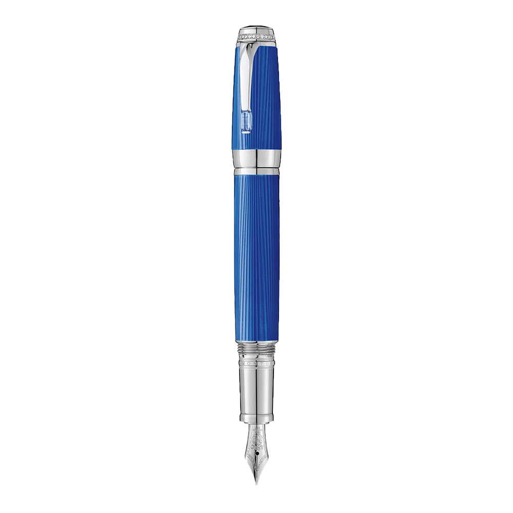 Boheme Diamond Bleue Fountain Pen (M) UNINKED