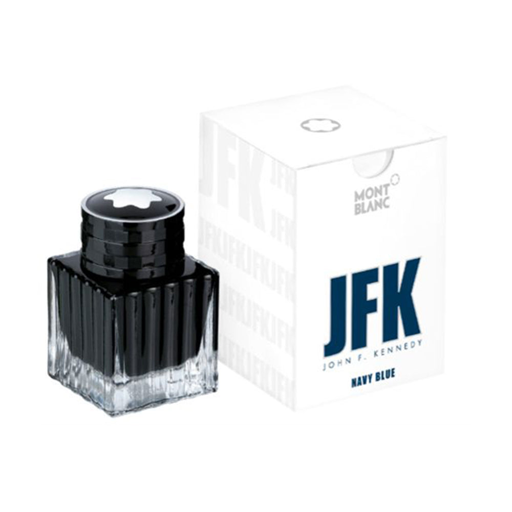 Great Characters JFK Navy Blue Ink Bottle