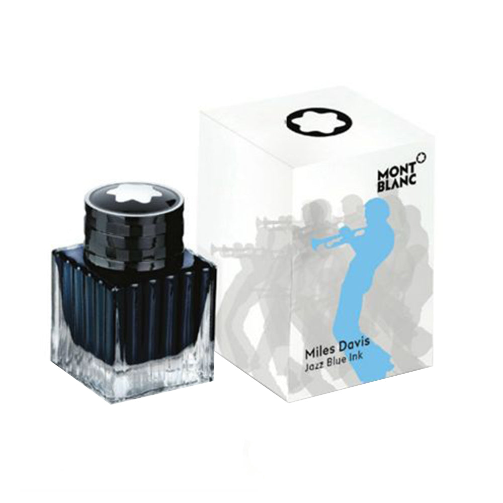 Great Characters Miles Davis Jazz Blue Ink Bottle