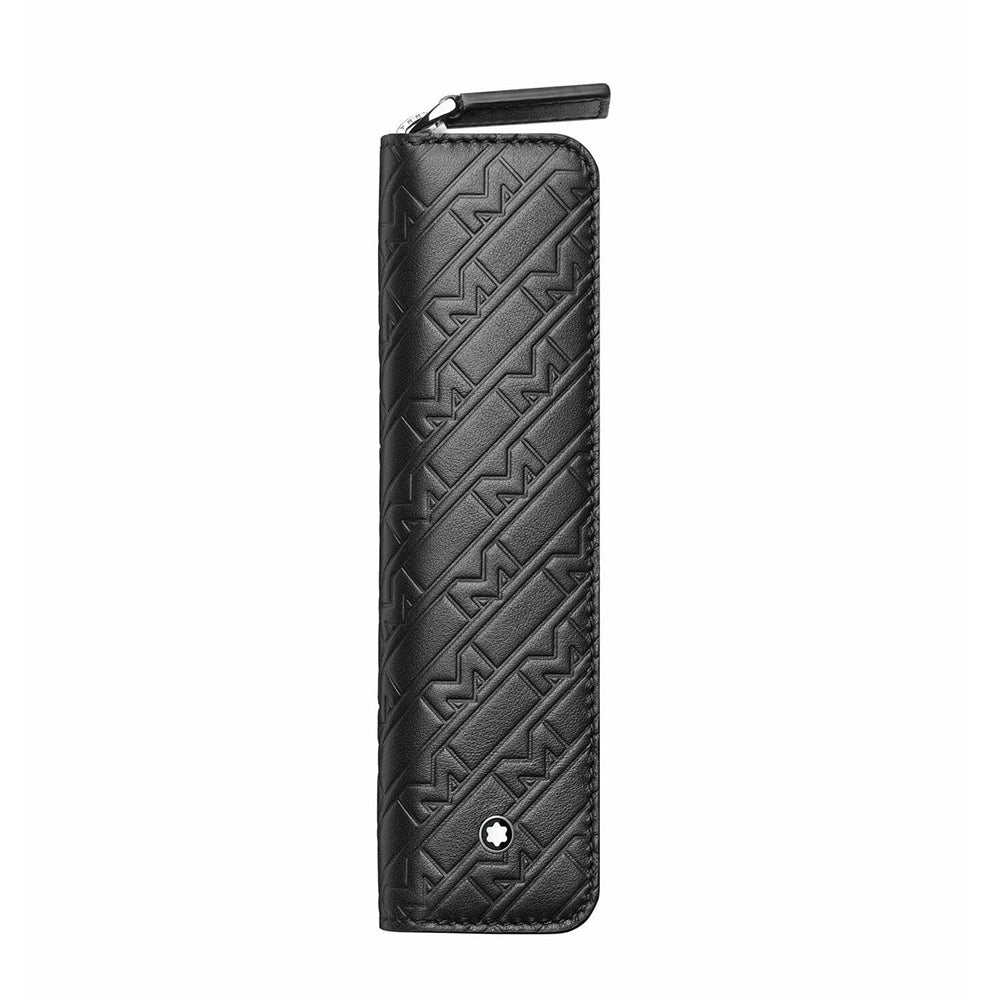 M_Gram 4810 Black Leather Single Pen Case